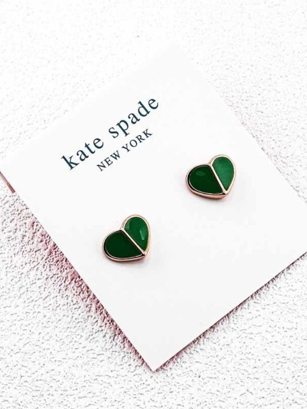 Kate Spade Heart Stud Earrings